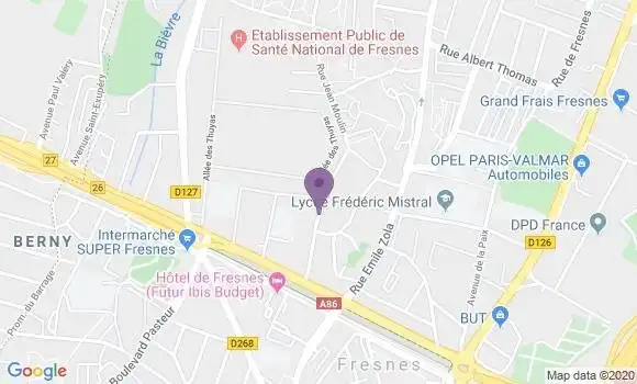 Localisation Mtre Priso Sandrine