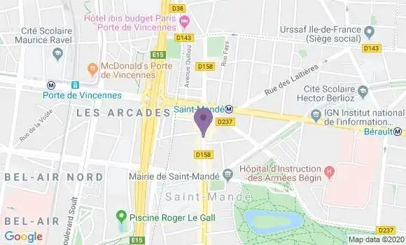 Localisation Mtre Rietzmann Julien