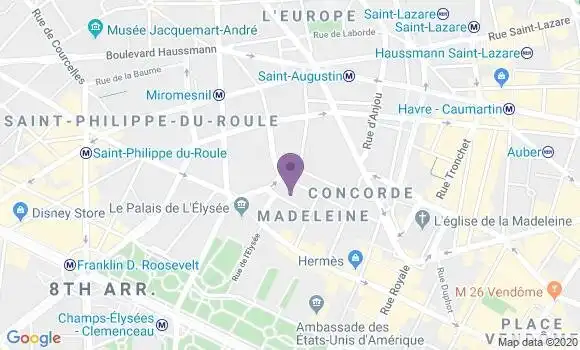 Localisation Mtre Khalifa Saada Caroline