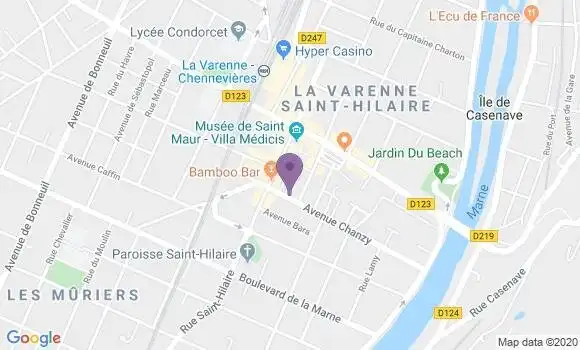 Localisation Mtre Robez Ramez Sylvie