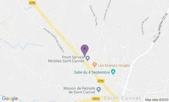 Localisation Mtre Porte Guylaine