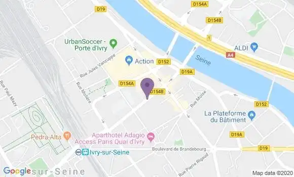 Localisation Mtre Sabon Romain