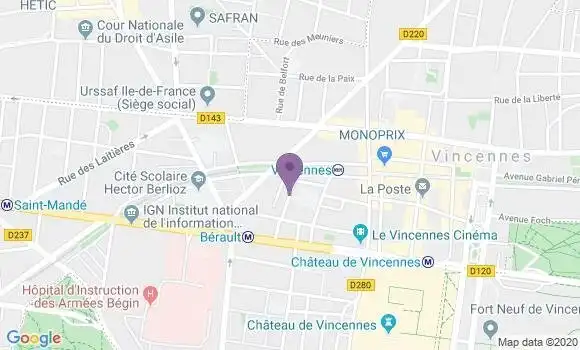 Localisation Mtre Schwarcz Virginie