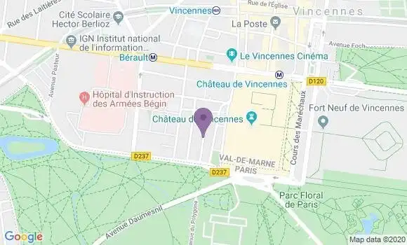 Localisation Mtre Tichit Caroline