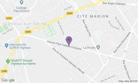 Localisation Mtre Tranvouez Stéphanie