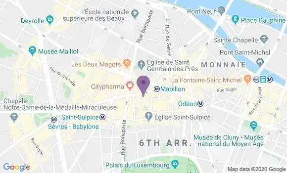 Localisation Mtre Christienne Le Gloan Florence