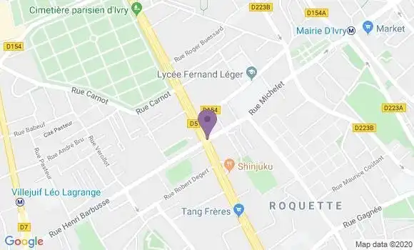 Localisation Mtre Trojman Liora