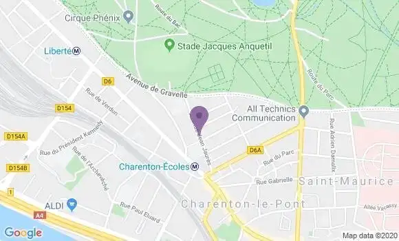 Localisation Mtre Vaillant Jacques