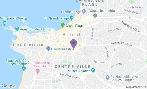 Localisation Mtre Klein Laurent