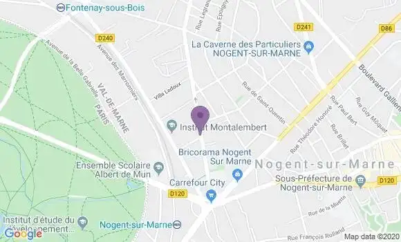 Localisation Mtre Vitry Thibault