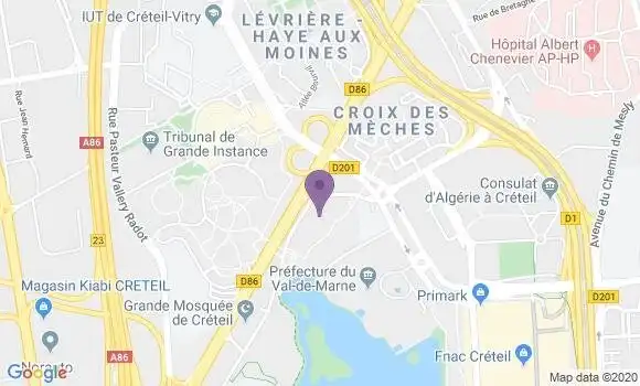 Localisation Mtre Waddy Charles