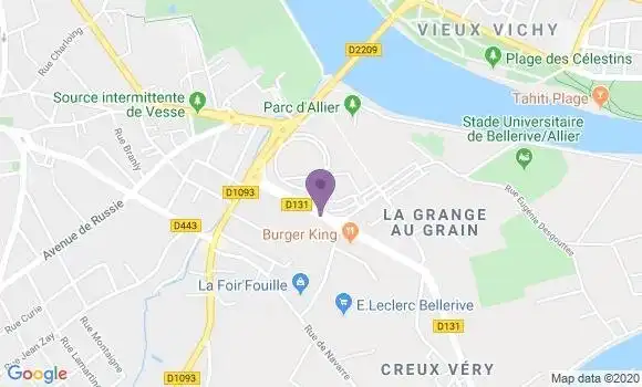 Localisation Mtre Audinet Géraldine