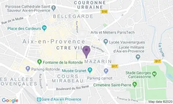 Localisation Mtre Ramognino Claude