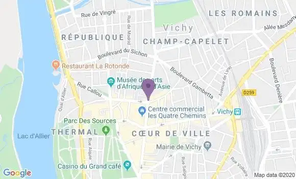 Localisation Mtre Meunier Luc