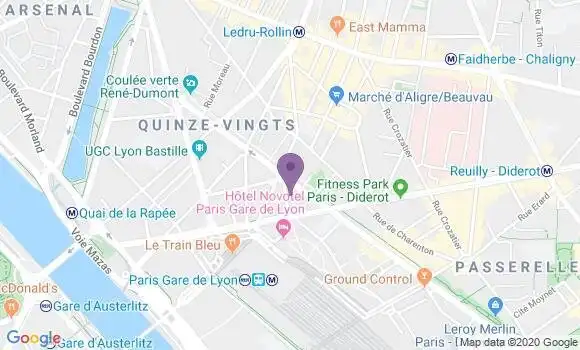 Localisation Mtre Kombe David