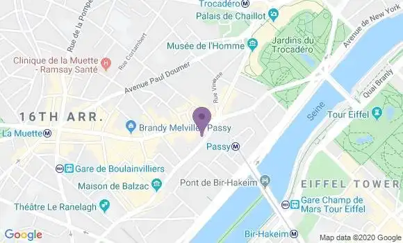 Localisation Mtre Korchia Elie Steve