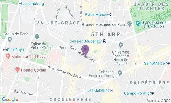 Localisation Mtre Korchia Nathalie