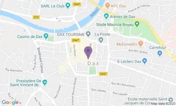 Localisation Mtre Catilina Olivier