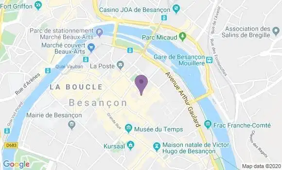 Localisation Mtre Koskas Danzon Anouck