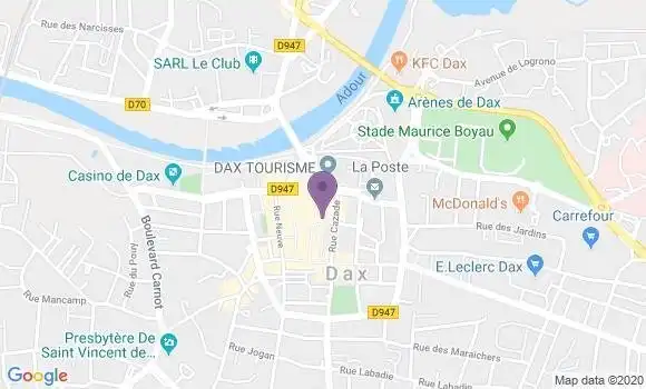 Localisation Mtre Labadie Florence