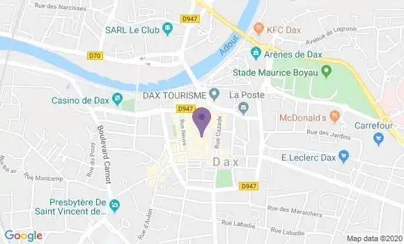 Localisation Mtre Lalanne Philippe