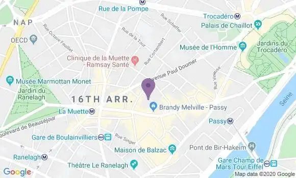 Localisation Mtre Krief Dominique