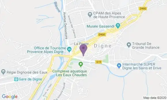 Localisation Mtre Chiesa Laure