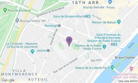 Localisation Mtre Cier Laurence