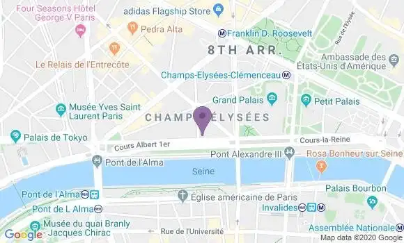 Localisation Mtre L