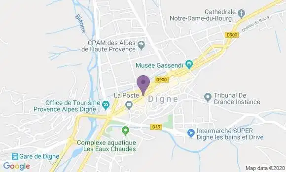 Localisation Mtre Lavergne Sandrine