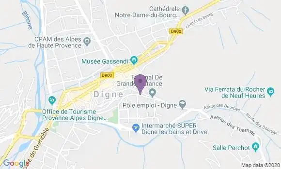 Localisation Mtre Santiago Corinne
