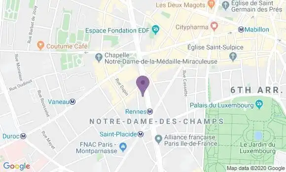 Localisation Mtre Labbe Michel