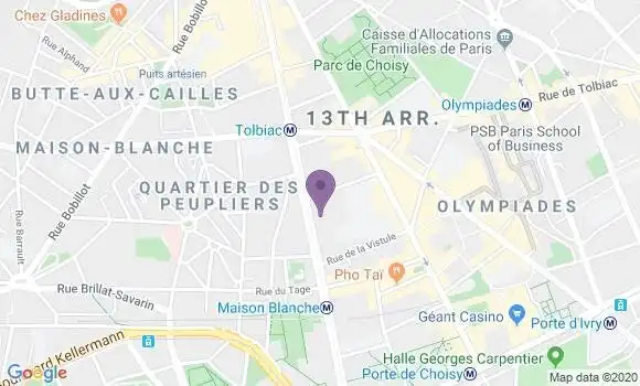 Localisation Mtre Cima José