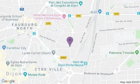 Localisation Mtre Argon Marie Françoise