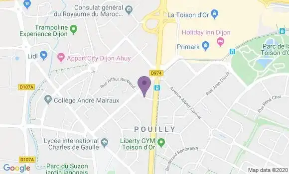 Localisation Mtre Ballorin Christophe