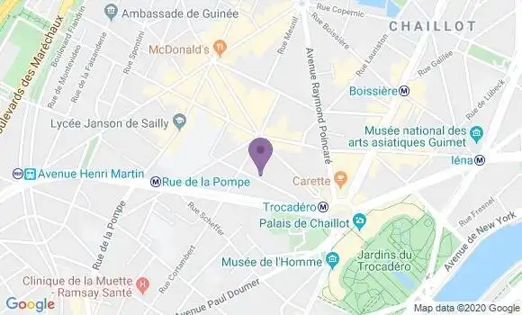 Localisation Mtre Laborie Géraldine