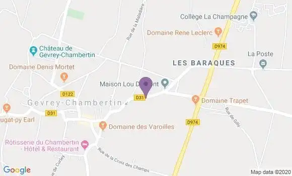 Localisation Mtre Barthe Marie Caroline