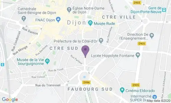 Localisation Mtre Bouchard Stech Sophie
