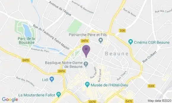 Localisation Mtre Bouilleret Céline