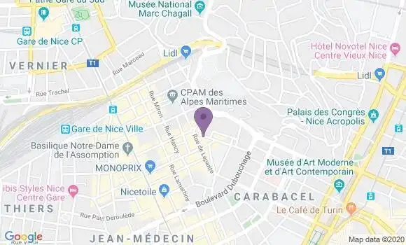 Localisation Mtre Cinelli Laurent