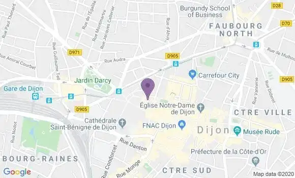 Localisation Mtre Buet Dominique