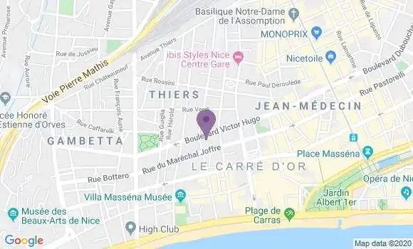 Localisation Mtre Lachkar Daniel