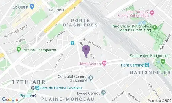 Localisation Mtre Lacoste Gladys