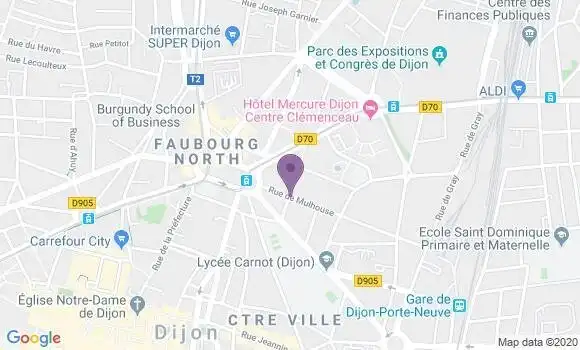 Localisation Mtre Clerc Bernadette