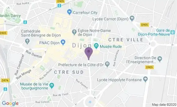 Localisation Mtre Corneloup Vincent