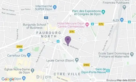 Localisation Mtre Curtil Jacques