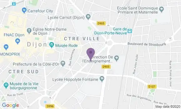 Localisation Mtre De Magneval Ladice