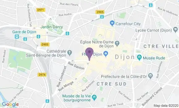 Localisation Mtre Esteve Samuel