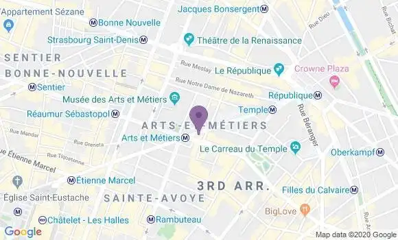 Localisation Mtre Lafond Christelle