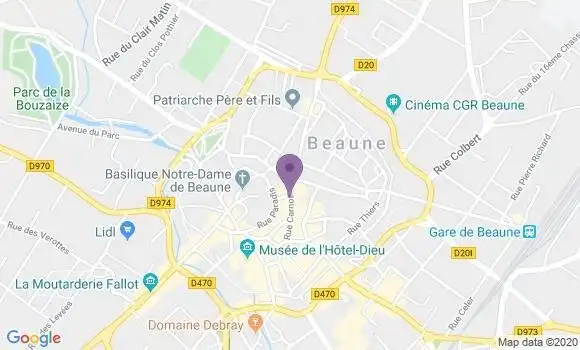 Localisation Mtre Gatti Chevillon Pascale